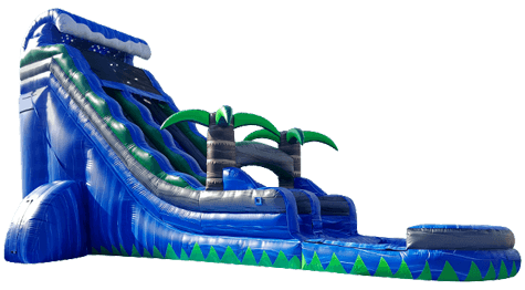 24 Ft Mega Inflatable Single Lane Water Slide