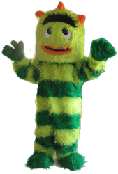 Yo Gaba Gaba – Brobee Mascot