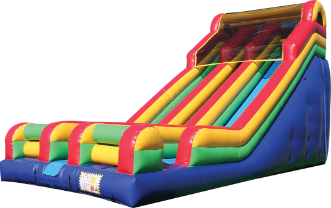 Dry Slides Inflatable Bounce House