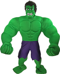 Hulk Mascot Character