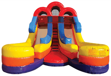 Junior Inflatable Dual Lane Water Slide
