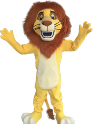 Lion Mascot Character