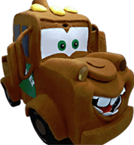 Mater Mascot Character