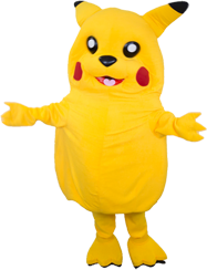 Pikachu Mascot Character Rental, NY