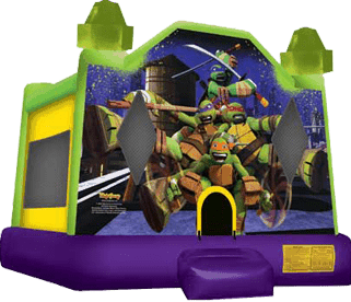 Teenage Mutant Ninja Turtles Bounce House